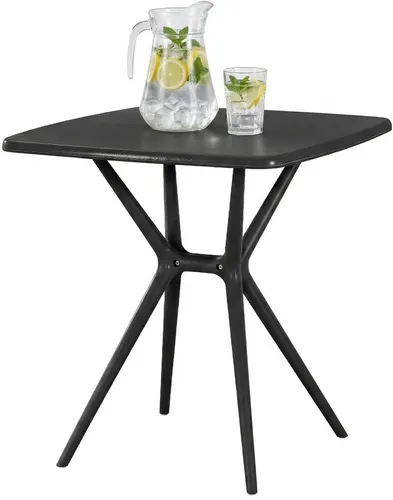 CLP Gartentisch Becky, wetterfest und stabil, 72x72 cm
