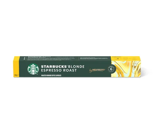 Starbucks by Nesspresso 10 Kapseln Blonde Esspresso Roast MHD: 07.12.2025