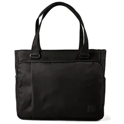 Herschel Kaslo Tote Tech - Shopper 21.5 cm (schwarz) - Der Herschel Kaslo Tote Tech Shopper vereint modernes Design mit praktischen Funktionen. Aus 100 % recyceltem Polyester gefertigt, bietet er ein gepolstertes Laptopfach und vielseitige Organisationsmöglichkeiten für den Alltag.
