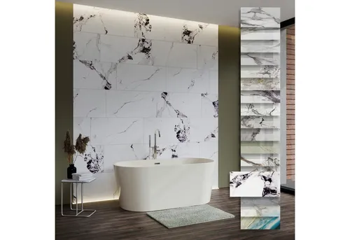 Wand- & Deckenfliesen Weiß von HEXIM