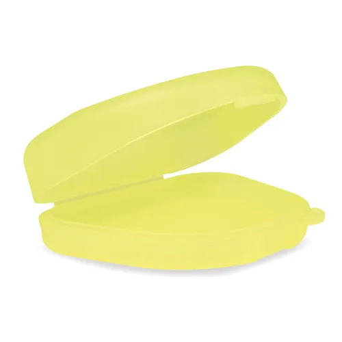 wellsamed KFO Schienenbox Eco Mini, transparent-gelb