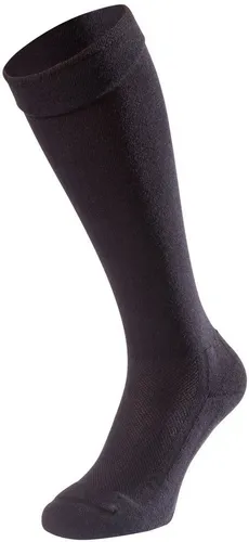 Fußgut Diabetikersocken Venenfreund Kniestrümpfe mit Airchannel Fußbelüftung (2-Paar) verstärkte Fußpolsterung, weiter Bund, Druckentlastung, bequemer Bund