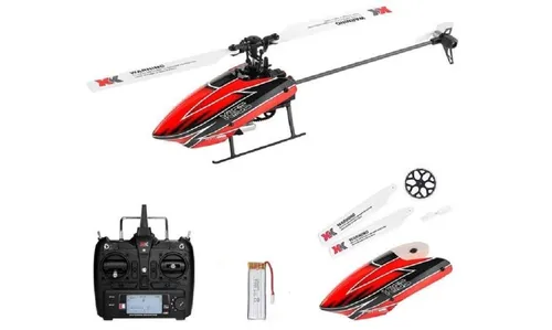 WLtoys XK K110S RC Hubschrauber mit 3D/6G Modus, 6 Kanal Ferngesteuerter Helikop