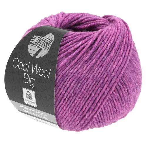 LANA GROSSA Cool Wool Big Melange Häkelwolle, 120 m