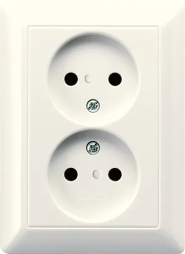 Jung Steckdosen Schwarz von Jung Steckdose Steckdosen Abdeckung