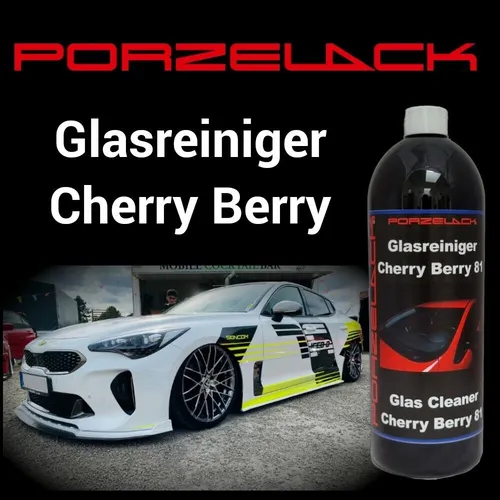 GLASREINIGER CHERRY BERRY (1 LITER), PORZELACK