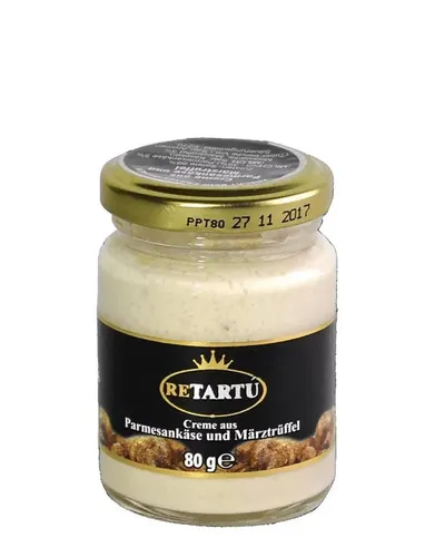 Creme aus Parmesankäse und Bianchetto-Trüffel, 80 g - Giuliano Tartufi