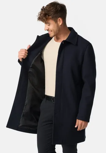 Indicode Kurzmantel INGrandrim beige M - Funktionsjacke im Casual-Stil, aus 90% Polyester und 10% Viskose, ideal für die Saison 2023/2024 und bietet einen bequemen Regular Fit.