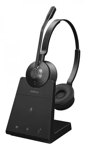 Jabra Engage 45 SE Stereo - Kabelloses On-Ear DECT Headset, hervorragende Klangqualität und ideal für professionelle Telefonate