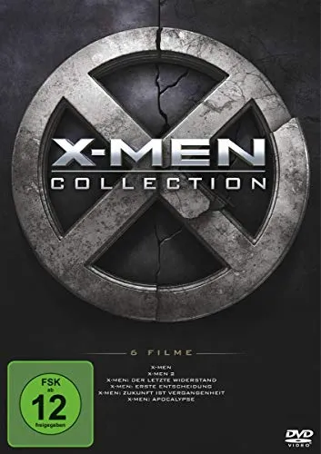 X-MEN 1-6 BOXSET Region Code 2 [6 DVDs] - Filme - Erleben Sie die komplette X-MEN Saga in einem Boxset, perfekt für Fans von Superhelden und Action!