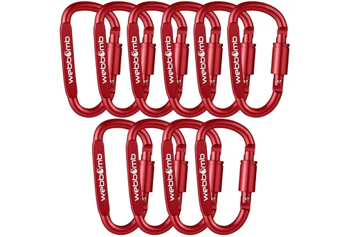 Karabiner Rot von WEBBOMB