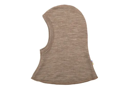 Joha Schlupfmütze aus Merinowolle/Seide beige-braun 45 - Hochwertige Schlupfmütze aus 85% Merinowolle und 15% Seide, ideal für die kalte Jahreszeit. Maschinenwaschbar und in Größe 45 erhältlich, sorgt sie für wohlige Wärme und Komfort.