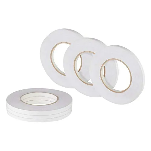 mashpaper doppelseitiges Klebeband 9mm Format wählbar 6, 12, 15, 19, 25, 30, 38, 50 mm 1 Rolle à 50 m transparent