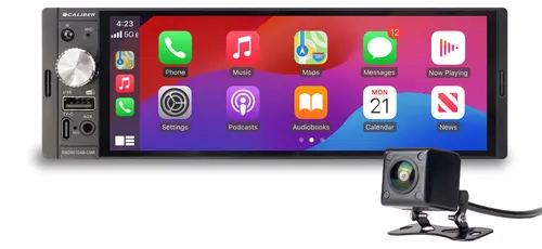 Caliber Autoradio mit Wireless CarPlay und Rückfahrkamera
