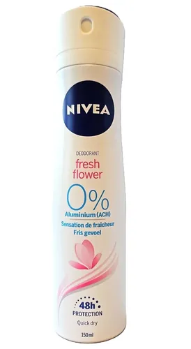 33,28€/L - 6er Pack NIVEA Deospray Women - Fresh Flower - 0% Aluminium - 150ml
