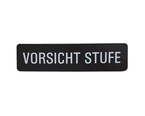Klebeschild
