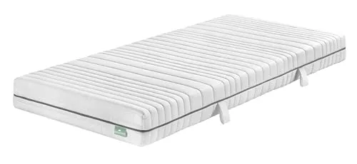 Matratzenheld Wellness Matratze | Ergonomische 7-Zonen Kaltschaummatratze | Härtegrad 4 (H4) 100-120 kg | Öko-Tex Zertifiziert | Höhe 18cm | 80 x 200 cm