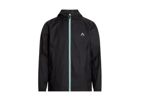 McKINLEY Kereol IV M Funktionsjacke - Regenjacke für Herren in BLACK NIGHT (Größe M) - Funktionsjacke aus 100% Polyester, ideal für Outdoor-Aktivitäten, wasserabweisend und atmungsaktiv für optimalen Komfort.
