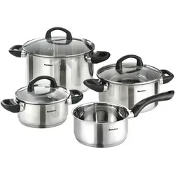 Karcher Topf-Set Mia 4-teilig aus Edelstahl von Karcher