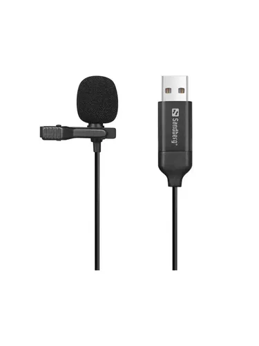 Sandberg Streamer USB Clip Microphone 126-40