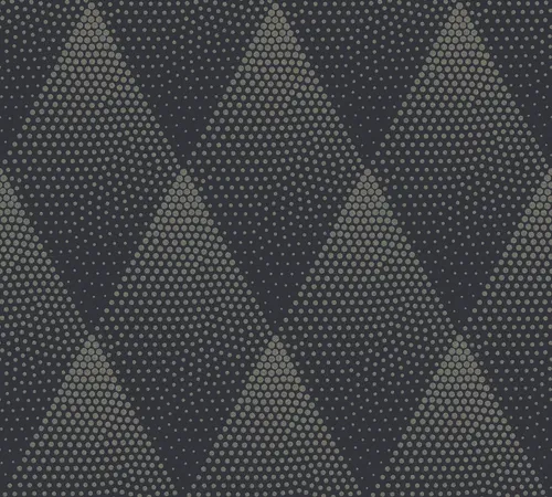 living walls Vliestapete Livingwalls New Walls, Punktetapete, schwarz, gold 374193