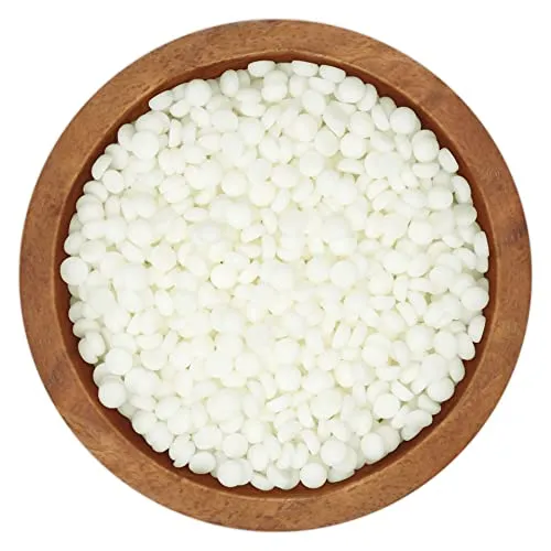 DistrEbution Olivenwachs EcoOlive 5kg - Natürliches Kerzenwachs für kreative Projekte - Kerzenwachs für Stumpenkerzen, 100% natürlich und biologisch abbaubar, ideal für Glaskerzen mit hervorragender Duftentfaltung und glatter Oberfläche.