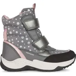 Geox J Sentiero Girl Winterstiefel Grau - 32 - Wanderschuhe für Kinder, wasserdicht und atmungsaktiv dank Geox RESPIRATM Technologie, ideal für kalte Wintertage.