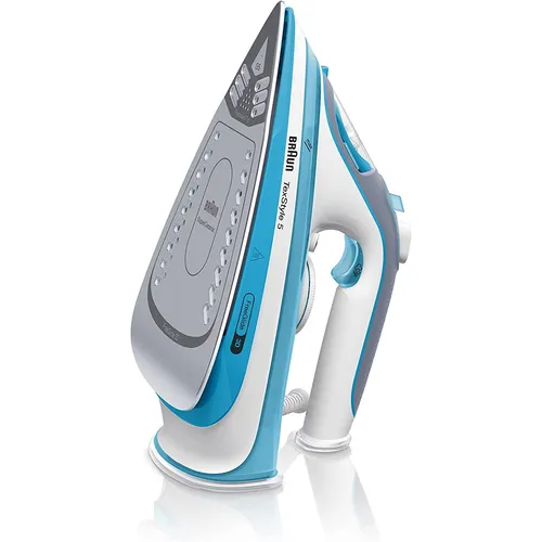 Braun TexStyle 5 Dampfbügeleisen SI 5006 BL - 2600 Watt, Freeglide 3D Bügelsohle für müheloses Bügeln ohne Hängenbleiben, ideal für präzise Ergebnisse