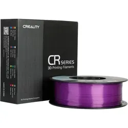 Creality CR-Seide PLA Filament 1.75 mm - Violett, 1000 g - 3D Filament aus hochwertigem PLA, ideal für präzise Druckergebnisse und umweltfreundlich, perfekt für kreative 3D-Projekte.