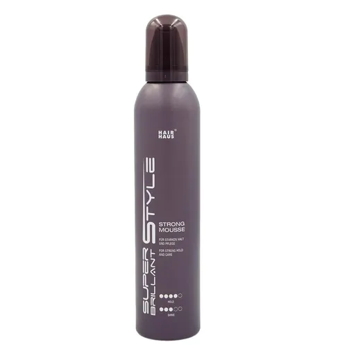 HAIR HAUS GmbH Super Brillant Style Strong Mousse 300ml