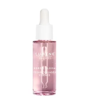 Lumene Nordic Bloom [Lumo] Vegan Collagen Essence Gesichtsserum 30 ml - Gesichtsserum mit veganem Kollagen, das die Haut in 4 Wochen um 25 % straffer erscheinen lässt und Falten sichtbar reduziert. Ideal für eine jugendlichere, glatte Haut.