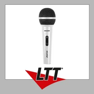 Fenton DM100W Dynamisches Mikrofon Weiß