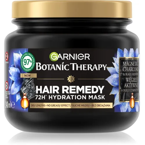 Garnier Botanic Therapy Hair Remedy Hydratisierende Maske für fettige Kopfhaut und trockene Spitzen 340 ml