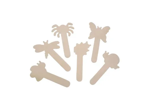 EDUPLAY Experimentierkasten Insekten Holzbastelstäbchen 6er Set