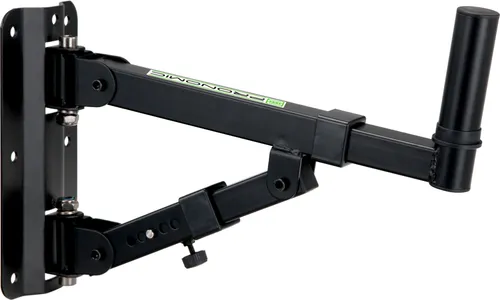 Pronomic WSM-40 Boxenwandhalter - Robuster Boxenwandhalter aus Stahl, belastbar bis 40 kg, ideal für sichere Montage von Lautsprechern, neigbar und flexibel einstellbar.