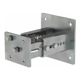 MUNK Günzburger Steigtechnik 60944 Abstandhalter - Praktischer Wandabstandhalter für einen Verstellbereich von 175-240mm, ideal für verschiedene Wandhalter und Podeste.