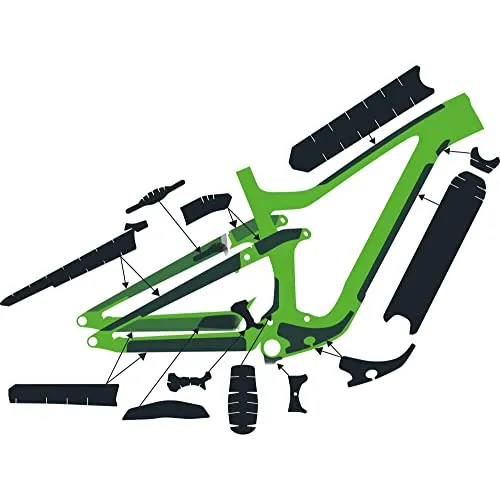 Syncros Kit Schutz Rahmen für Ransom Kohlenstoff von Syncros