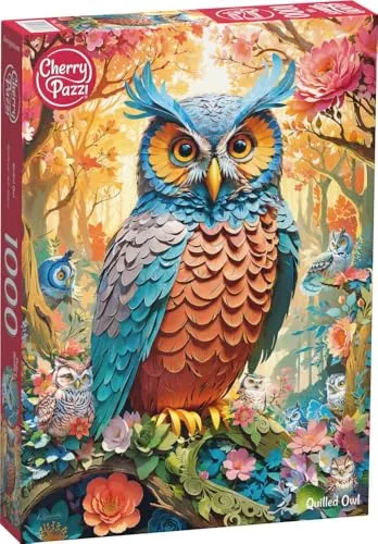 CherryPazzi Puzzle mit 1000 Teilen: Eule