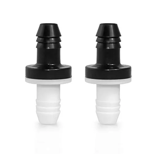 QWORK Rückschlagventil, 10 mm ABS, 2 Stücke
