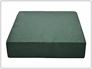 Pflegehome24® Sitzerhöhung Stuhlerhöhung Sitzkissen Bodenkissen 40 x 40 x 10cm, grün