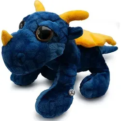 Drache blau 30 cm Kuscheltier Plüschtier Plüschdrache ZILANT