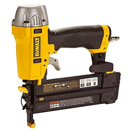 Dewalt DPN1850-XJ Druckluft Nagler - Ölfrei und wartungsfrei, ideal für präzises Nageln von Stauchkopfnägeln 15-55mm, inklusive robustem Koffer für einfache Aufbewahrung und Transport.