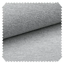 novely® MOERS Feiner Strukturstoff Glatte Flache Noppen-Bouclé-Optik | 1 lfm - Farbe: 06N Grau