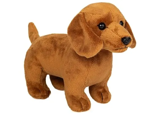 Teddys Rothenburg Teddy Hermann Hund Dackel 21 cm Hellbraun Plüschhund