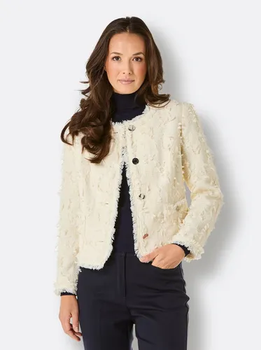 creation L Blusenblazer Woll-Mix-Blazer Langarm