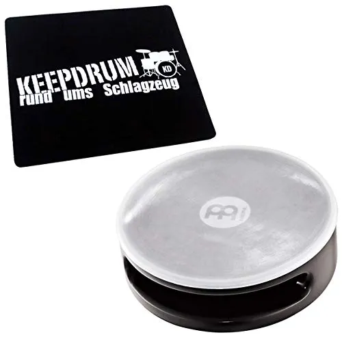 Meinl MCS2-BK Snare für Cajon mit keepdrum Sitzpad - Montierbare Snare für Cajon, ideal für handgefertigte Klänge. Inklusive keepdrum Sitzpad für optimalen Komfort beim Spielen.