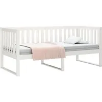 vidaXL Tagesbett ohne Matratze Weiß 90x200 cm von vidaXL