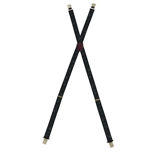 Pinewood 9098 Hosenträger mit Metallklammern - Unisex Hosenträger in stabiler Qualität mit Jagdmotiven, perfekt für Outdoor-Aktivitäten und Jagd, Farbe: Darkgreen