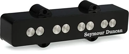 Seymour Duncan SJB-3B Einzel-Serie JB Viertelton-Mikrofon für Bass Schwarz - Gitarren Mikrofon mit flexibler Gestaltung, hochwertigem Material und idealer Klangqualität für Bassisten.