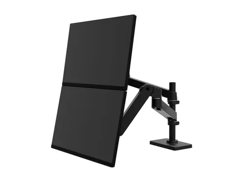 Ergotron LX Pro Monitor Tischhalterung - für 2 LCD-Displays - Schwarz - Monitorhalterungen für 2 LCD-Displays, ermöglicht ergonomisches Arbeiten und spart Platz auf Ihrem Schreibtisch.